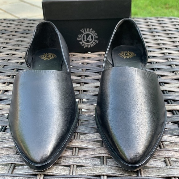 𝅺vintage Foundry Co. Corinne Shoe - Black Leather - Picture 3 of 15